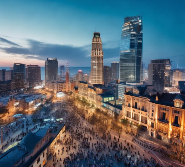 站在文明之光下的青岛，Case Study of the Advertising of the City of Qingdao