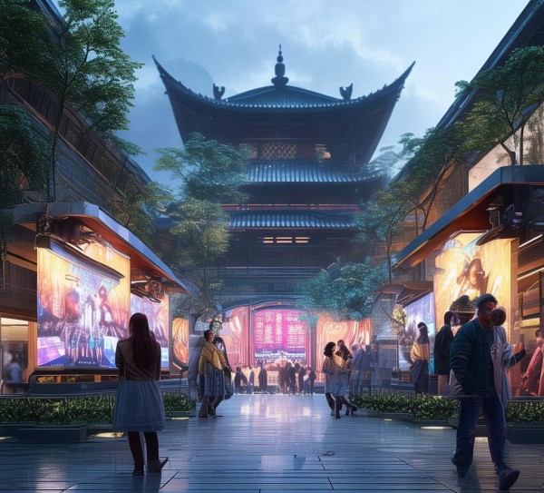 浙江社区，创新与智慧的视觉广告设计